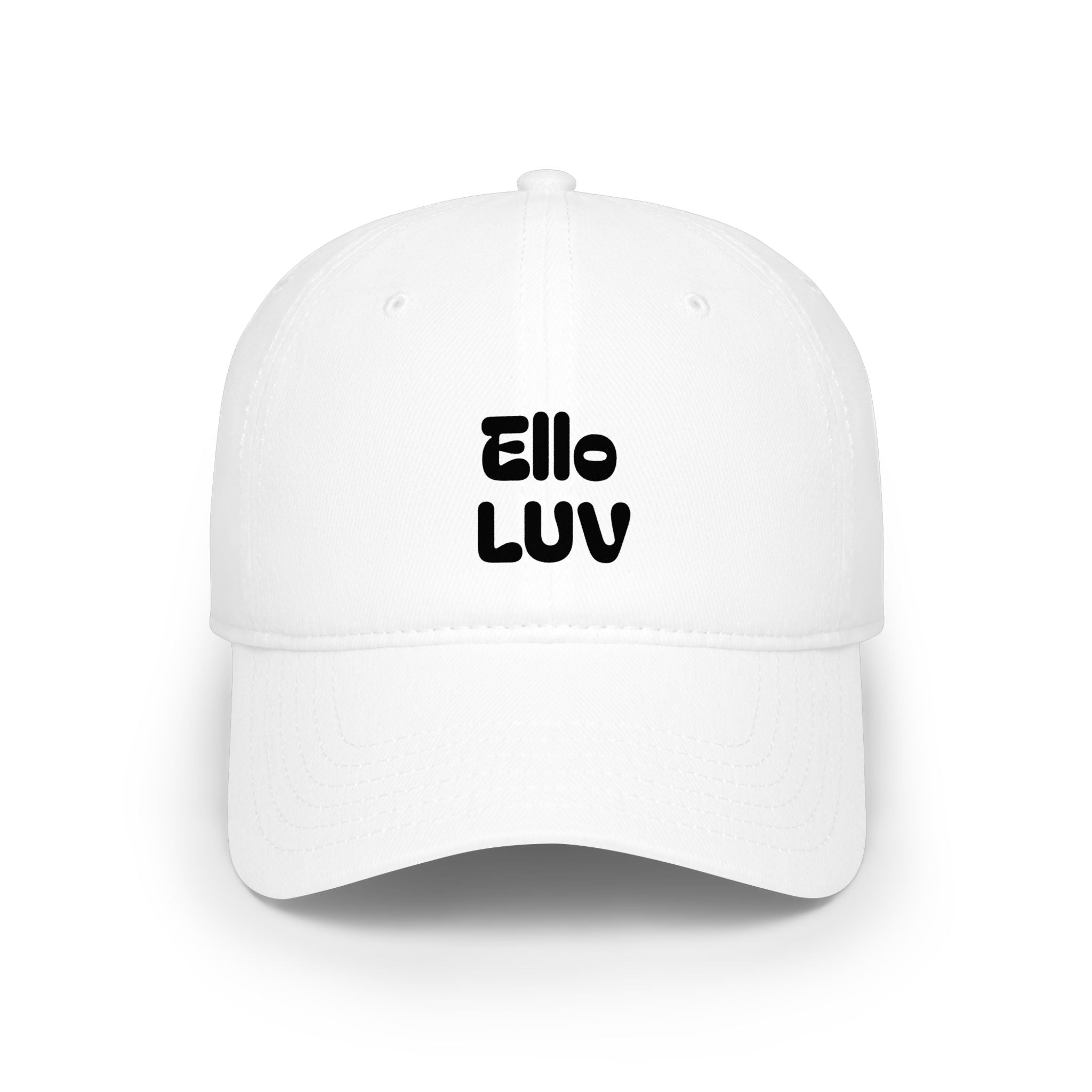 Ello LUV Embroidered Low Profile Baseball Cap