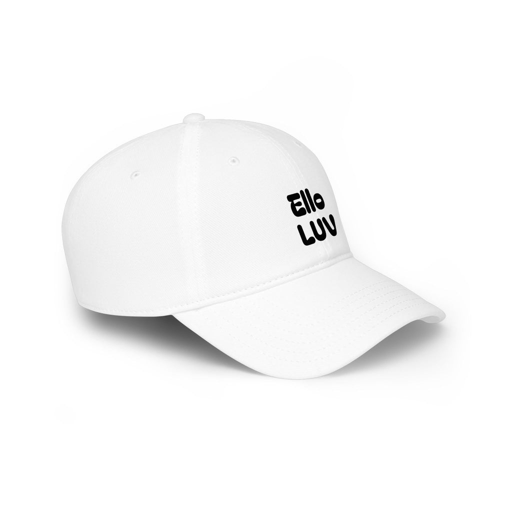 Ello LUV Embroidered Low Profile Baseball Cap